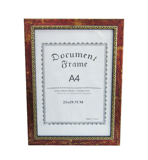 A4 foaming cetificate frame рамка C0311